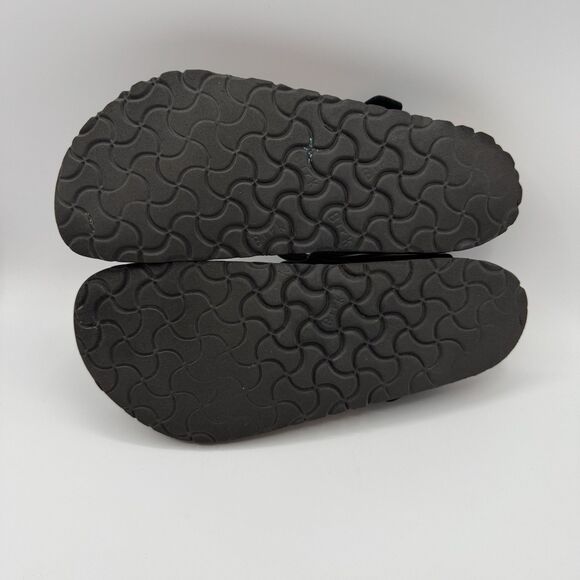 Birkenstock Gizeh Sandals Womens EU 38 US 7-7.5 Black Cork Narrow - Picture 9 of 9